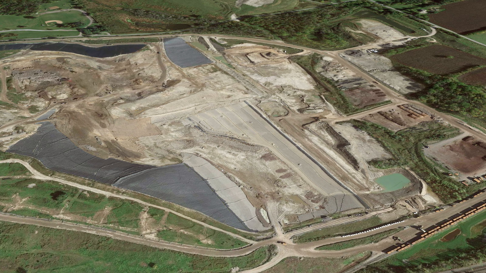 High Acres landfill in Perinton New York