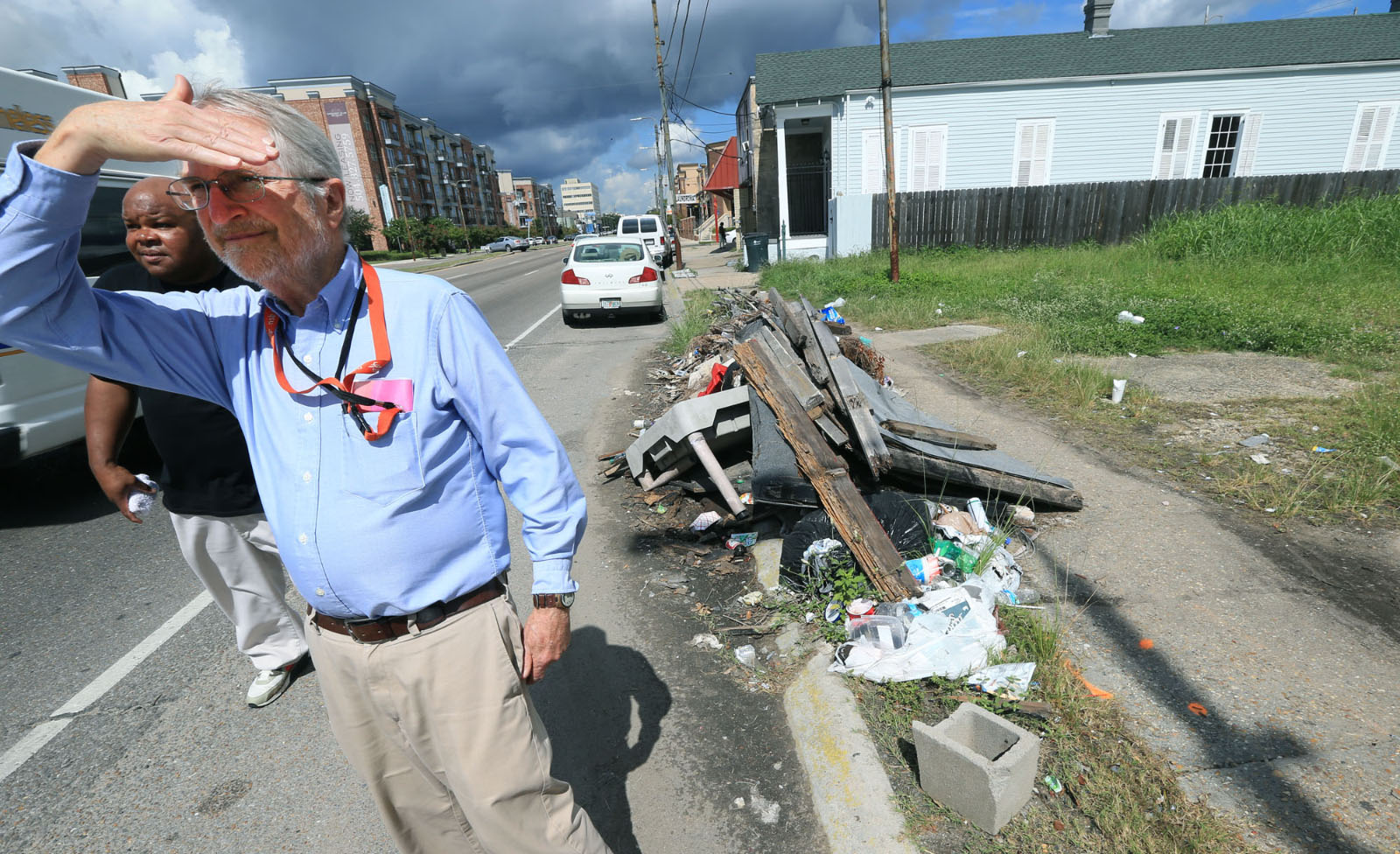 Lead expert Howard Mielke in New Orleans