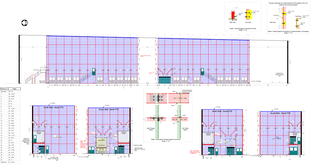 A diagram showing squares and rectangles